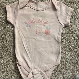 Soft Pink Bodysuit with Delicate Embroidery